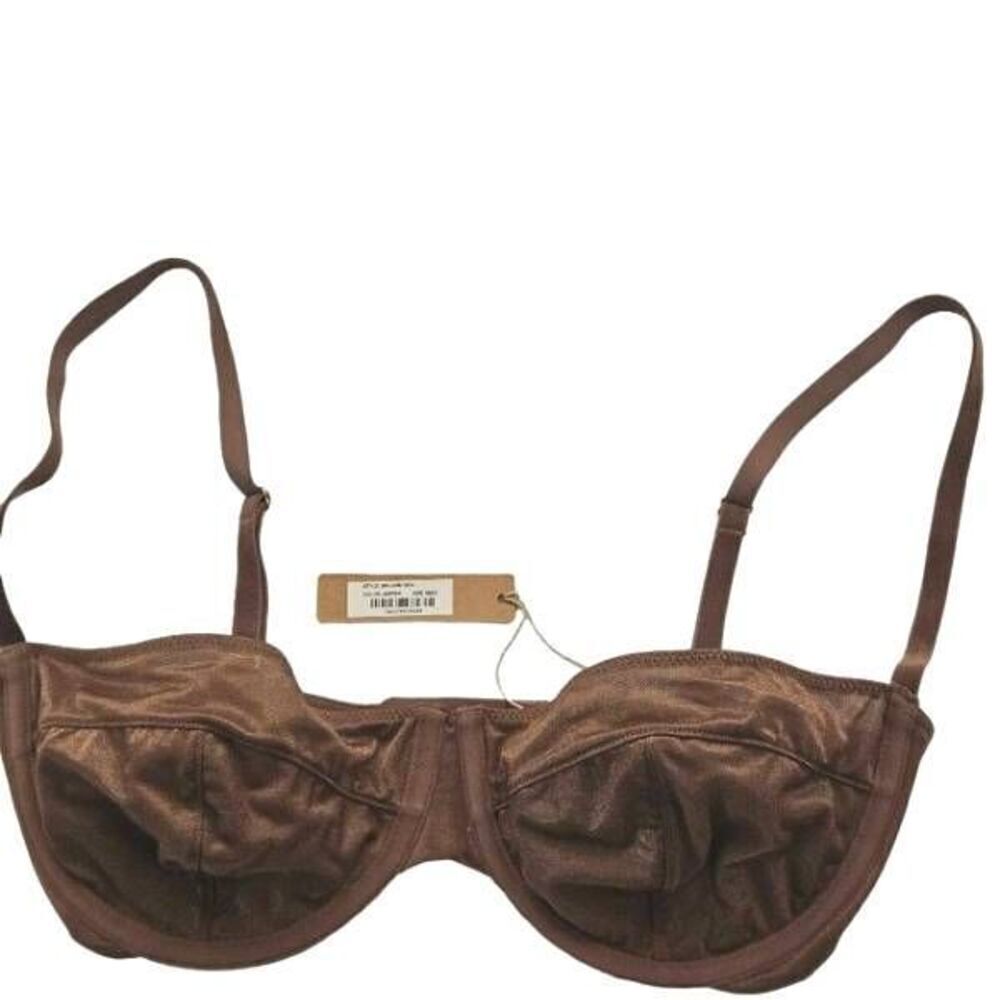Skims shimmer underwire demi cup bra Nwt